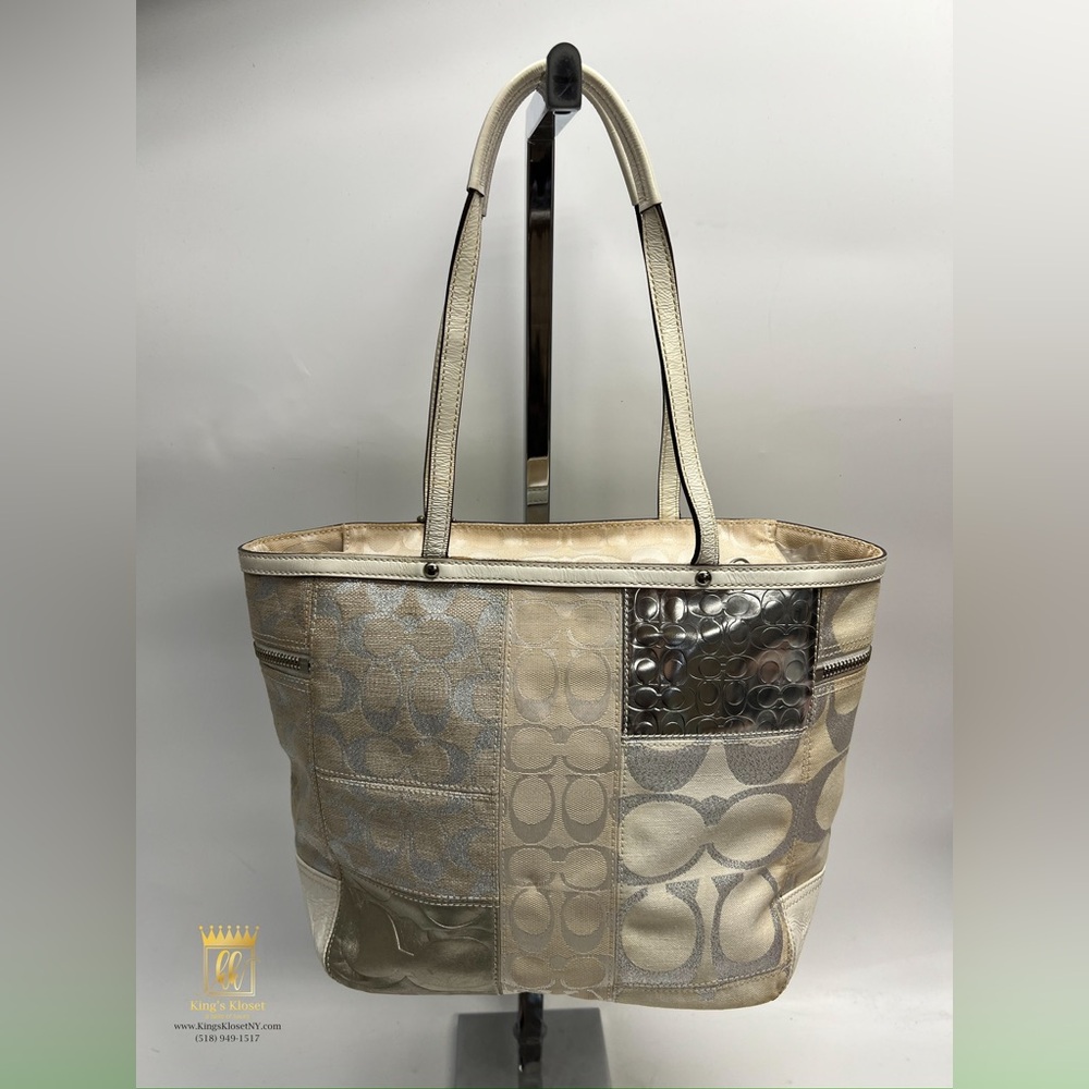Coach Patchwork Tote - image 4